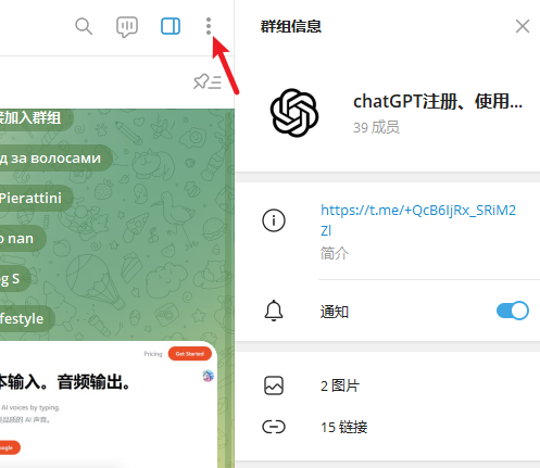 Telegram 怎么设置在群里的昵称