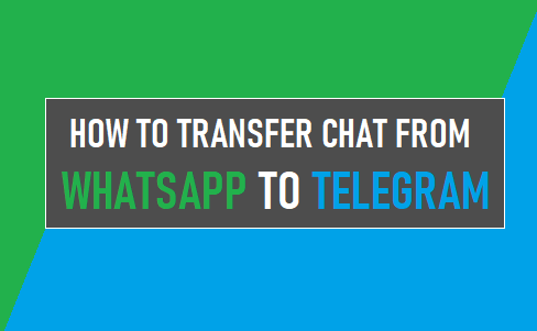如何将聊天从WhatsApp转移到Telegram