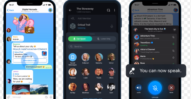 Telegram可以多人语音群聊吗
